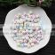 Bulk China Acrylic Round Letter Alphabet Spacer Beads Loose Smile Face Ball Beads For Jewelry