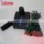 LIDORE 2015 New Products RED Christmas Party Decoration Led Solar Fairy Light