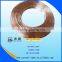 6*1mm Double wall bundy tubes Double wall stee pipe copper coated tube for Refrigerator,Freezer,Compressor etc