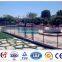 Modern steel clamp for frameless glass railing