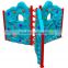 Hot kids used rock plastic exercise climbing wall