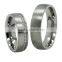 Newest Design Fancy Couple Rings Glod Plating Elegant Wedding Ring Sets