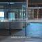 Building materials aluminum frame glass curtain wall with operable window
