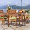 vietnam acacia wood garden furniture dining set