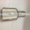 Factory Mirror polished Single Outlet Exhaust Pipe