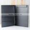 leather corporate folder for meeting / eco friendly ring binder file folder/A4 leather folder