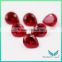 New Product&Best price 6*8mm pear cut 8# synthetic corundum dove blood lab created ruby stone