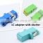 high quality MM SM fiber optic LC adapter with shutter