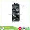 Shenzhen foldable black cardboard and custimization accepted earphone packaging with magnet