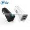 Stable Performance Car Charger Portable Car Charger USB Dual Charger