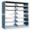 Double sided Steel Bookshelves/Metal School Library Book Shelf