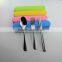 Portable tableware three piece set eco-friendly stainless steel chopsticks spoon fork set C51