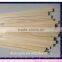 4.2*203mm Disposable Aspen Genroku Wood Chopsticks Packed in Half Paper Bag