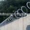 High safety 430 stainless steel razor wire,airport fencing top razor blade wire,BTO22 razor wire with clips for prison military