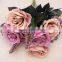 2017 trending prouct High Quality rose bud Flower Artificial silk Flowers