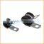 China manufacture best quality truck industrial rubber lined hose clamps