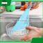 multipurpose plastic whale manual fruit vegetable rice sifter wash washing basin strainer sieve