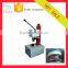 Manual small capping machine for crimping pharmaceutical vials