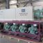 Three parallel compressor condensing unit in cold room,pu panel cold room