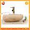 hand wash marble basin with pedestal for decorative