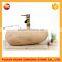 hand wash marble basin with pedestal for decorative