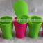 silicone kid toddler unbreakable drinking cup piggy snout funny cup