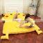 cute animal style Big size floor bed sofa
