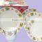 Wonderful and fine decaled ceramic dinner set