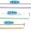 18.5cm length hot sale food grade plastic bag seal rod/food bag rod clips/plastic seal rod/sealing rod/sealing rod clip