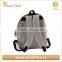 Hot Selling Street Style Washable Kraft Paper Backpack Grey Paper Backpack