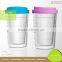 Double Wall Heat Resistant Glass Jug with Silicone Cap