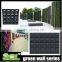 cheap wholesale artificial flowers living wall planter with hydroponic growing systems