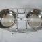 RH-3738 Stainless steel Three Stage Adjustable Pet Feeder