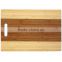 Eco-friendly bamboo vegetable chopping board with holes