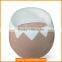 Outdoor fiberglass egg chair, egg stool