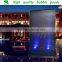 hotel black acrylic water waterfall with light