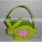 2015 New Design Easter Occasion Special Easter Treat Easter Candy Bag/bunny Bag