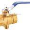 Brass ball valve single union PPR threaded ends full port /water contral valve