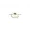 Nickel Plating Metal Hardware Ring / Wholesale Steel Rings / Metal D Ring