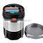 Portable 185 Lumens Camping Hiking Tent Lantern Rechargeable Emergency Light