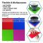 Manufacturer Silicone Pot Holder Mat Trivet Mat 7" x 7" Multipurpose Heat Resistance Hot Pad - Red Blue Green Purple