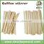 High quality wooden coffee stirrer