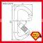 35KN Metal Steel Captive Pin Small D Type For Rescue Safety Carabiner