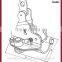 623-78 Safety Accessory ZINC PLATED ROPE GRAB