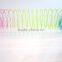 Hot Plastic Magic Rainbow Coil Spring Slinky Colorful Novelties Educational Toy smaller size