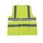 Printed Safety Warning Vest Hi Vis Reflection Vest