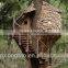China manufacturer make imitated decorative artificial ficus banyan tree house for outside decoration