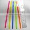 plastic black color flat stirrer with ball design at top