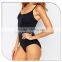 OEM/ODM black young girl sexy fashion bikini one piece swimming suits