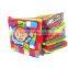 Factory Wholesale plush education kid toy cloth book animal story
